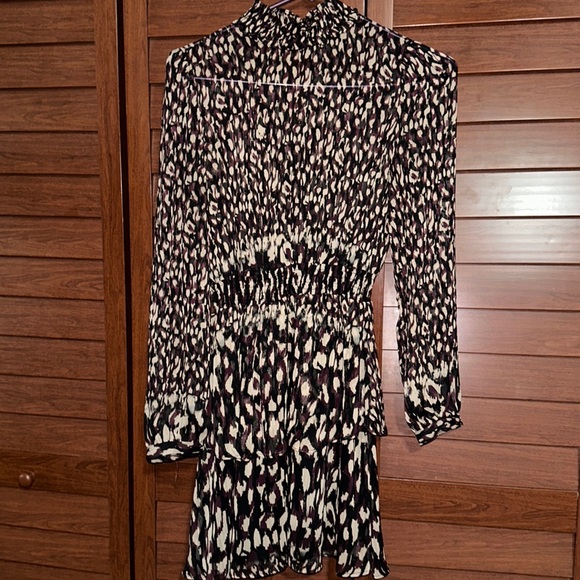 Zara violet print dress - never worn - perfect condition - Picture 1 of 5